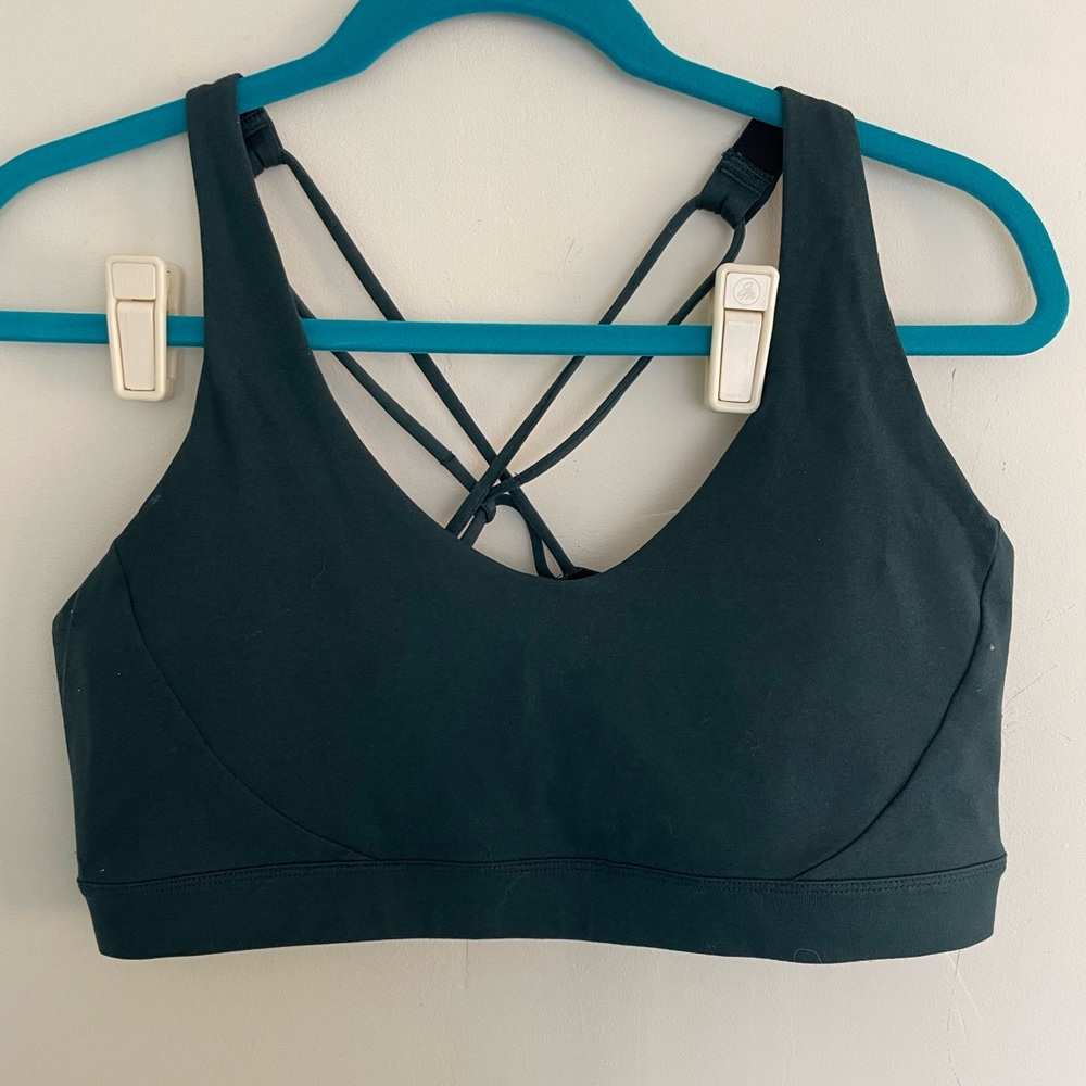 Prana Everyday Bra in Dark Green XL